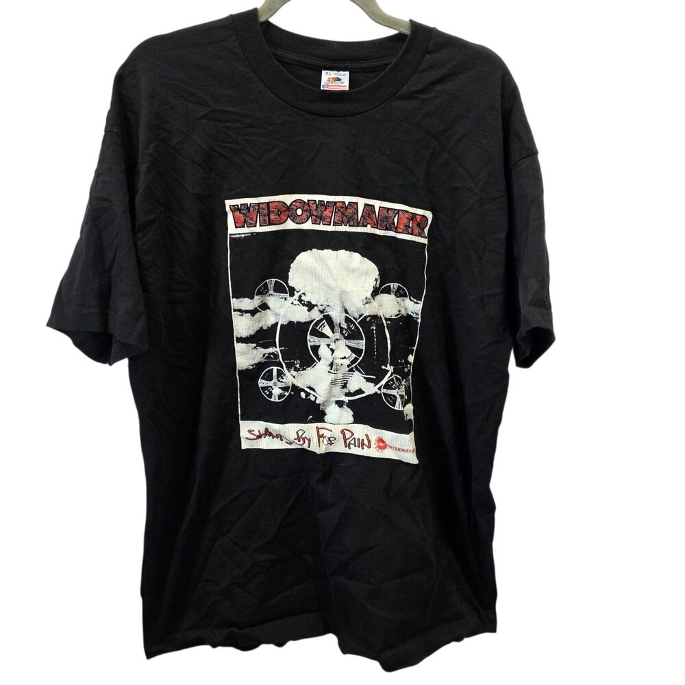 Vintage 1994 Widowmaker Stand By For Pain Tour Shirt XL Dee Snider Single Stitch